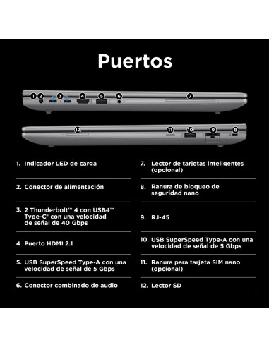 HP ZBook Power G11 A AMD Ryzen™ 7 8845HS Estación de trabajo móvil 40,6 cm (16") WUXGA 16 GB DDR5-SDRAM 512 GB SSD NVIDIA RTX A1