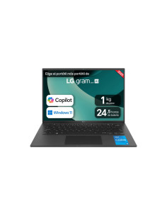 LG Gram 14Z90RU-G.AA55B ordenador portatil Intel® Core™ i5 i5-1334U Portátil 35,6 cm (14") WUXGA 16 GB LPDDR5-SDRAM 512 GB SSD W 2