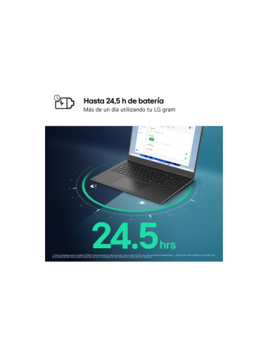 LG Gram 14Z90RU-G.AA55B ordenador portatil Intel® Core™ i5 i5-1334U Portátil 35,6 cm (14") WUXGA 16 GB LPDDR5-SDRAM 512 GB SSD W