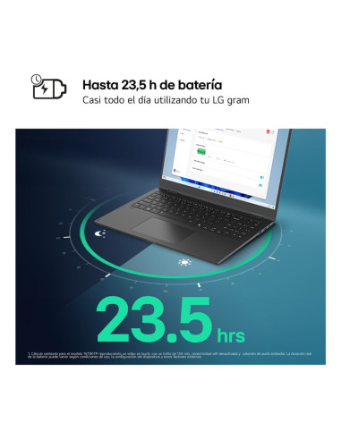 LG Gram 16Z90RU-G.AA55B ordenador portatil Intel® Core™ i5 i5-1334U Portátil 40,6 cm (16") WQXGA 16 GB LPDDR4x-SDRAM 512 GB SSD 