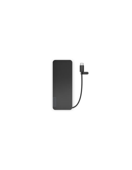 Lenovo 4X11N40212 base para portátil y replicador de puertos Alámbrico USB 3.2 Gen 1 (3.1 Gen 1) Type-C Negro