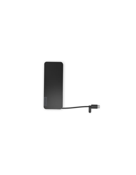 Lenovo 4X11N40212 base para portátil y replicador de puertos Alámbrico USB 3.2 Gen 1 (3.1 Gen 1) Type-C Negro