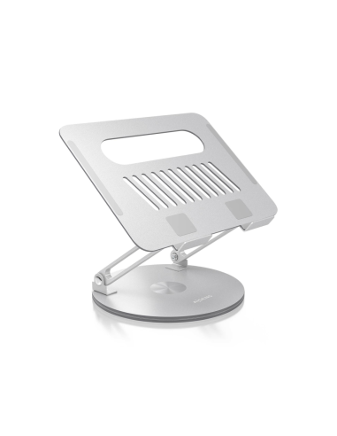 AISENS LPS4SXL-247 soporte para ordenador portátil Soporte para ordenador portátil y tableta Aluminio 43,2 cm (17")