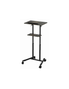 Gembird TVS-DESK-01-BK escritorio de pie Negro