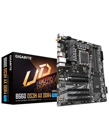 GIGABYTE B660 DS3H AX DDR4 placa base Intel B660 LGA 1700 ATX