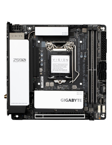 GIGABYTE Z590I VISION D placa base Intel Z590 LGA 1200 (Socket H5) mini ITX