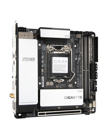 GIGABYTE Z590I VISION D placa base Intel Z590 LGA 1200 (Socket H5) mini ITX