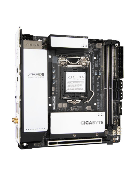GIGABYTE Z590I VISION D placa base Intel Z590 LGA 1200 (Socket H5) mini ITX
