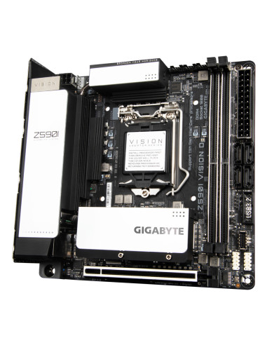 GIGABYTE Z590I VISION D placa base Intel Z590 LGA 1200 (Socket H5) mini ITX