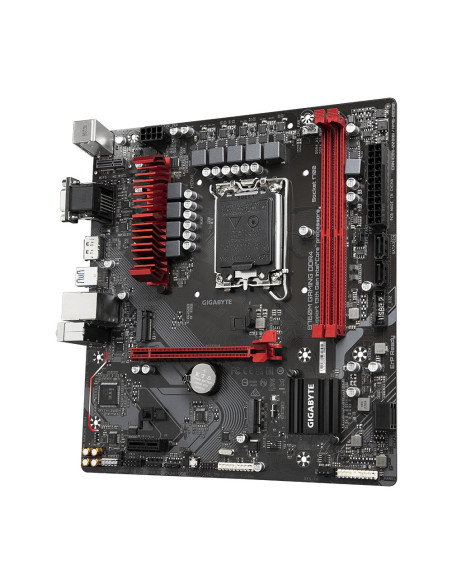 GIGABYTE B760M GAMING DDR4 Placa base - Soporta CPUs Intel Core de 14ª generación, VRM digital de 6+2+1 fases, hasta 5333MHz DDR