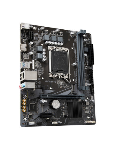 GIGABYTE H610M K DDR4 Placa base - Compatible con procesadores Intel Core 14th Gen CPUs, 3+1+1 Phases Hybrid Power Design, up to