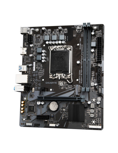 GIGABYTE H610M K DDR4 Placa base - Compatible con procesadores Intel Core 14th Gen CPUs, 3+1+1 Phases Hybrid Power Design, up to