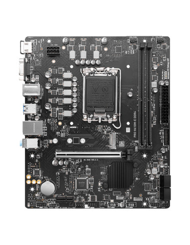 MSI PRO H610M-E DDR4 placa base Intel H610 LGA 1700 micro ATX