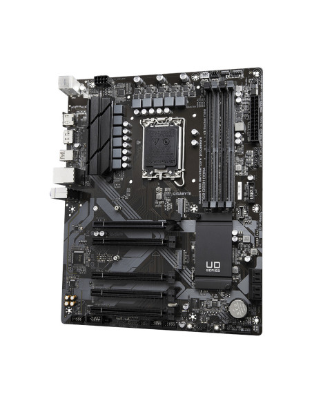 GIGABYTE B760 DS3H DDR4 Placa base - Soporta CPUs Intel Core de 14ª generación, VRM digital de 18+2+1 fases, hasta 5333MHz DDR4 