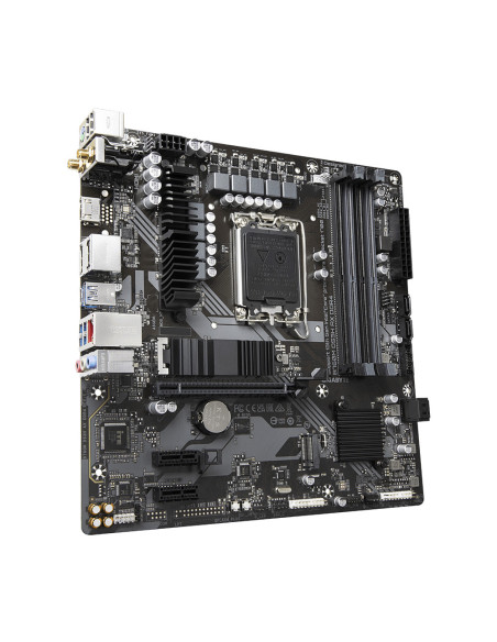 GIGABYTE B760M DS3H AX DDR4 Placa base - Soporta CPUs Intel Core de 14ª generación, VRM digital de 6+2+1 fases, hasta 5333MHz DD