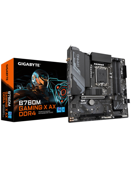 GIGABYTE B760M GAMING X AX DDR4 placa base Intel B760 Express LGA 1700 micro ATX