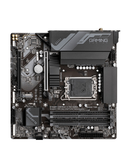 GIGABYTE B760M GAMING X AX DDR4 placa base Intel B760 Express LGA 1700 micro ATX