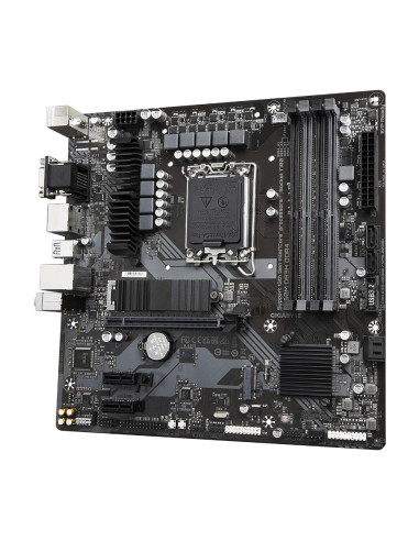 GIGABYTE B760M DS3H DDR4 Placa base - Soporta CPUs Intel Core de 14ª generación, VRM digital de 6+2+1 fases, hasta 5333MHz DDR4 