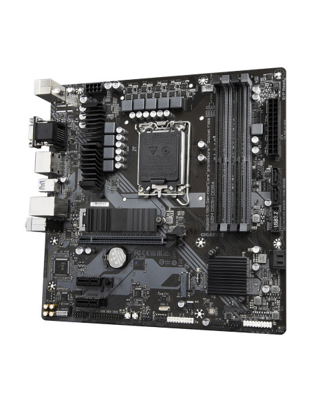 GIGABYTE B760M DS3H DDR4 Placa base - Soporta CPUs Intel Core de 14ª generación, VRM digital de 6+2+1 fases, hasta 5333MHz DDR4 