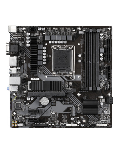 GIGABYTE B760M DS3H DDR4 Placa base - Soporta CPUs Intel Core de 14ª generación, VRM digital de 6+2+1 fases, hasta 5333MHz DDR4 