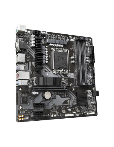GIGABYTE B760M DS3H DDR4 Placa base - Soporta CPUs Intel Core de 14ª generación, VRM digital de 6+2+1 fases, hasta 5333MHz DDR4 