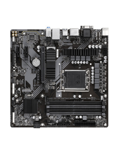 GIGABYTE B760M DS3H DDR4 Placa base - Soporta CPUs Intel Core de 14ª generación, VRM digital de 6+2+1 fases, hasta 5333MHz DDR4 