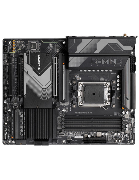 GIGABYTE X670 GAMING X AX Placa base - Compatible con AMD Ryzen 9000 Series CPUs, 16+2+2 Phases Digital VRM, up to 8000MHz DDR5 