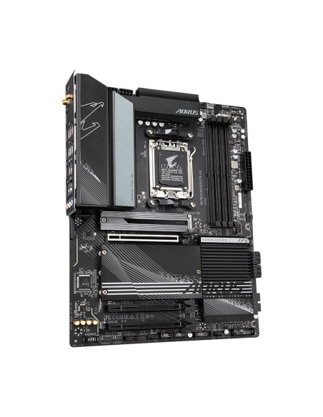 GIGABYTE X670 AORUS ELITE AX Placa base - Compatible con AMD Ryzen 9000 Series CPUs, 16+2+2 Phases Digital VRM, up to 8000MHz DD