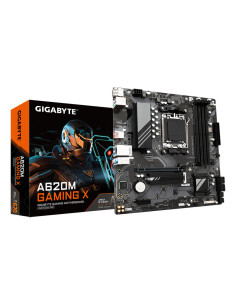 GIGABYTE A620M GAMING X Placa base - Soporta CPUs AMD Ryzen 8000, VRM digital de 8+2+1 fases, hasta 8000MHz DDR5 (OC), 1xPCIe 4.
