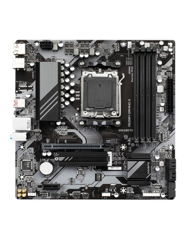 GIGABYTE A620M GAMING X Placa base - Soporta CPUs AMD Ryzen 8000, VRM digital de 8+2+1 fases, hasta 8000MHz DDR5 (OC), 1xPCIe 4.