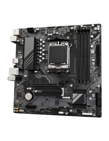 GIGABYTE A620M GAMING X Placa base - Soporta CPUs AMD Ryzen 8000, VRM digital de 8+2+1 fases, hasta 8000MHz DDR5 (OC), 1xPCIe 4.