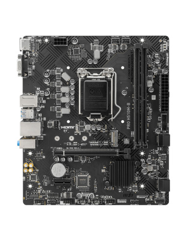 MSI PRO H510M-B placa base Intel H470 LGA 1200 (Socket H5) micro ATX