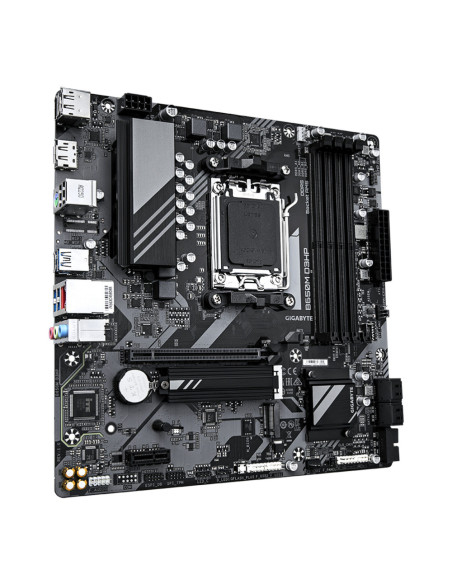 GIGABYTE B650M D3HP Placa base - AMD Ryzen serie 9000, VRM de 5+2+2 fases, hasta 7600 MHz DDR5 (OC), 2xPCIe 4.0 M.2, LAN 2,5 GbE