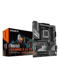 GIGABYTE B650 GAMING X AX V2 Placa base - AMD Ryzen serie 9000, VRM de 8+2+2 fases, hasta 8000 MHz DDR5 (OC), 1xPCIe 5.0 + 2xPCI