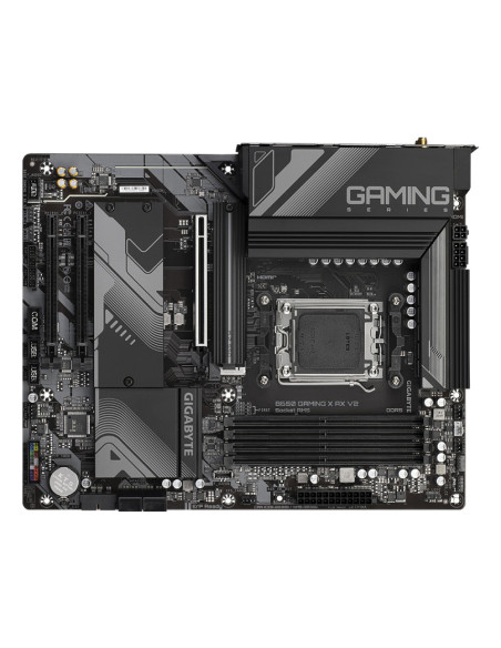 GIGABYTE B650 GAMING X AX V2 Placa base - AMD Ryzen serie 9000, VRM de 8+2+2 fases, hasta 8000 MHz DDR5 (OC), 1xPCIe 5.0 + 2xPCI