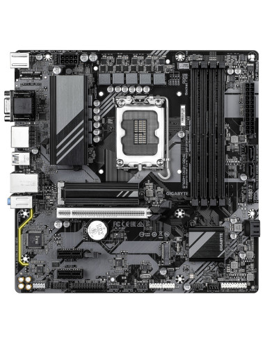 GIGABYTE B760M DS3H GEN5 Placa Base – Compatible con CPUs Intel Core 14ª generación, VRM digital de 6+2+1 fases, hasta 5600 MHz 