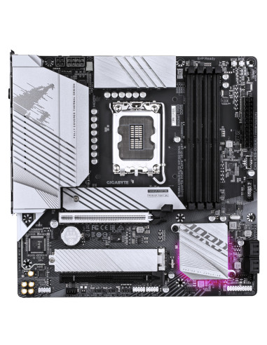 GIGABYTE B760M AORUS ELITE WIFI6E GEN5 Placa Base – Compatible con procesadores Intel Core 14ª generación, VRM digital de 12+1+1
