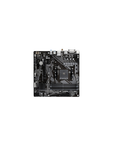 GIGABYTE A520M DS3H AC Placa Base - Procesadores AMD Ryzen Serie 5000, VRM de 5+3 fases, hasta 4733 MHz DDR5 (OC), 1xPCIe 3.0 M.