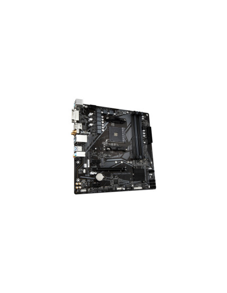 GIGABYTE A520M DS3H AC Placa Base - Procesadores AMD Ryzen Serie 5000, VRM de 5+3 fases, hasta 4733 MHz DDR5 (OC), 1xPCIe 3.0 M.