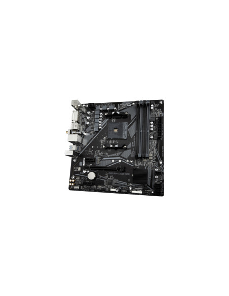 GIGABYTE A520M DS3H AC Placa Base - Procesadores AMD Ryzen Serie 5000, VRM de 5+3 fases, hasta 4733 MHz DDR5 (OC), 1xPCIe 3.0 M.