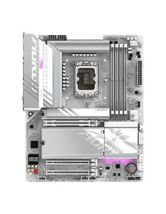 GIGABYTE Placa base Z890 AORUS ELITE WIFI7 ICE - Compatible con CPUs Intel Core Ultra (Serie 2), VRM de 16+1+2 fases, hasta 8800 2