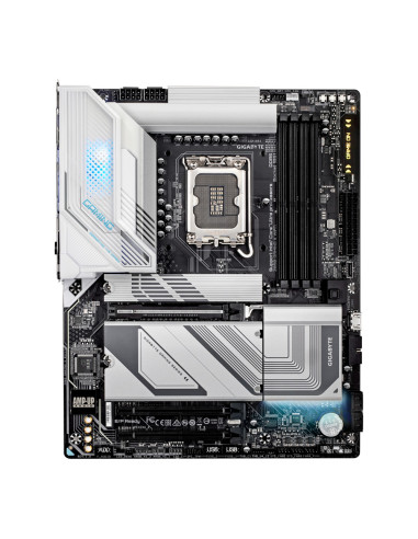 GIGABYTE Placa base Z890 GAMING X WIFI7 - Compatible con CPUs Intel Core Ultra (Serie 2), VRM de 16+1+2 fases, hasta 8800MHz DDR