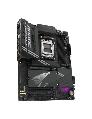 GIGABYTE X870 AORUS ELITE WIFI7 Placa Base - Compatible con CPUs AMD Ryzen 9000, 16+2+2 fases VRM, hasta 8000MHz DDR5 (OC), 3xPC