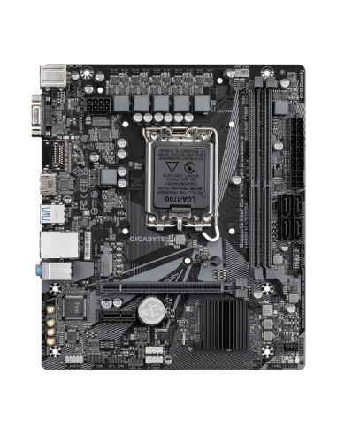 GIGABYTE H610M H V3 DDR4 Placa base - Compatible con procesadores Intel Core 14th CPUs, 4+1+1 Hybrid Phases Digital VRM, up to 3