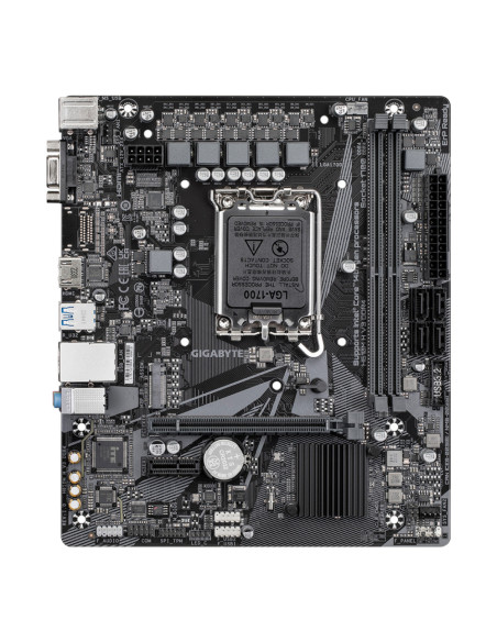 GIGABYTE H610M H V3 DDR4 Placa base - Compatible con procesadores Intel Core 14th CPUs, 4+1+1 Hybrid Phases Digital VRM, up to 3
