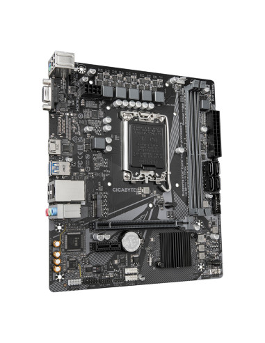GIGABYTE H610M H V3 DDR4 Placa base - Compatible con procesadores Intel Core 14th CPUs, 4+1+1 Hybrid Phases Digital VRM, up to 3