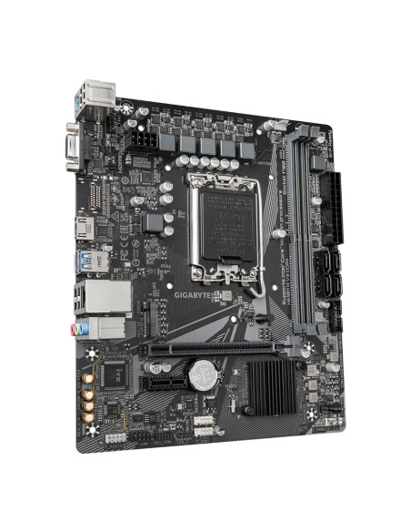 GIGABYTE H610M H V3 DDR4 Placa base - Compatible con procesadores Intel Core 14th CPUs, 4+1+1 Hybrid Phases Digital VRM, up to 3