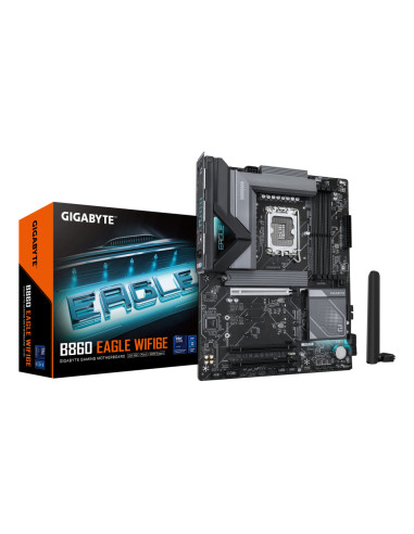 GIGABYTE B860 EAGLE WIFI6E placa base Intel B860 LGA 1851 (Socket V1) ATX