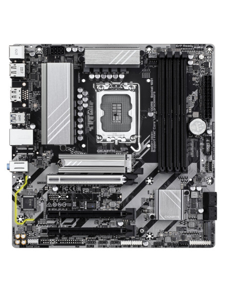 GIGABYTE B860M DS3H placa base Intel B860 LGA 1851 (Socket V1) micro ATX