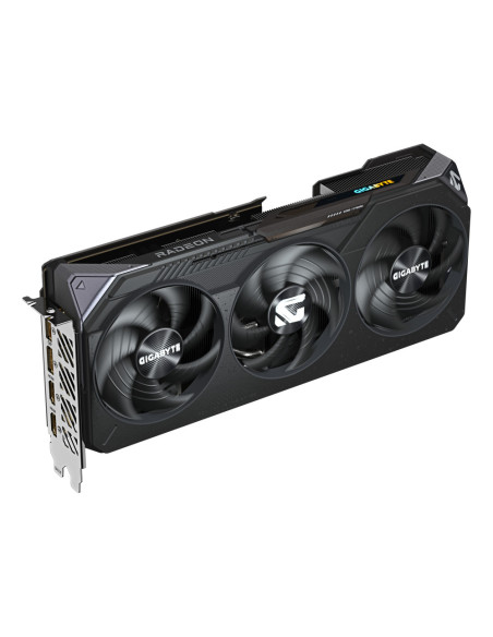 GIGABYTE Radeon RX 9070 GAMING OC 16G Tarjeta Gráfica - 16GB GDDR6, 256 bits, PCI-E 5.0, 2700 MHz Frecuencia Base, 2 x DisplayPo